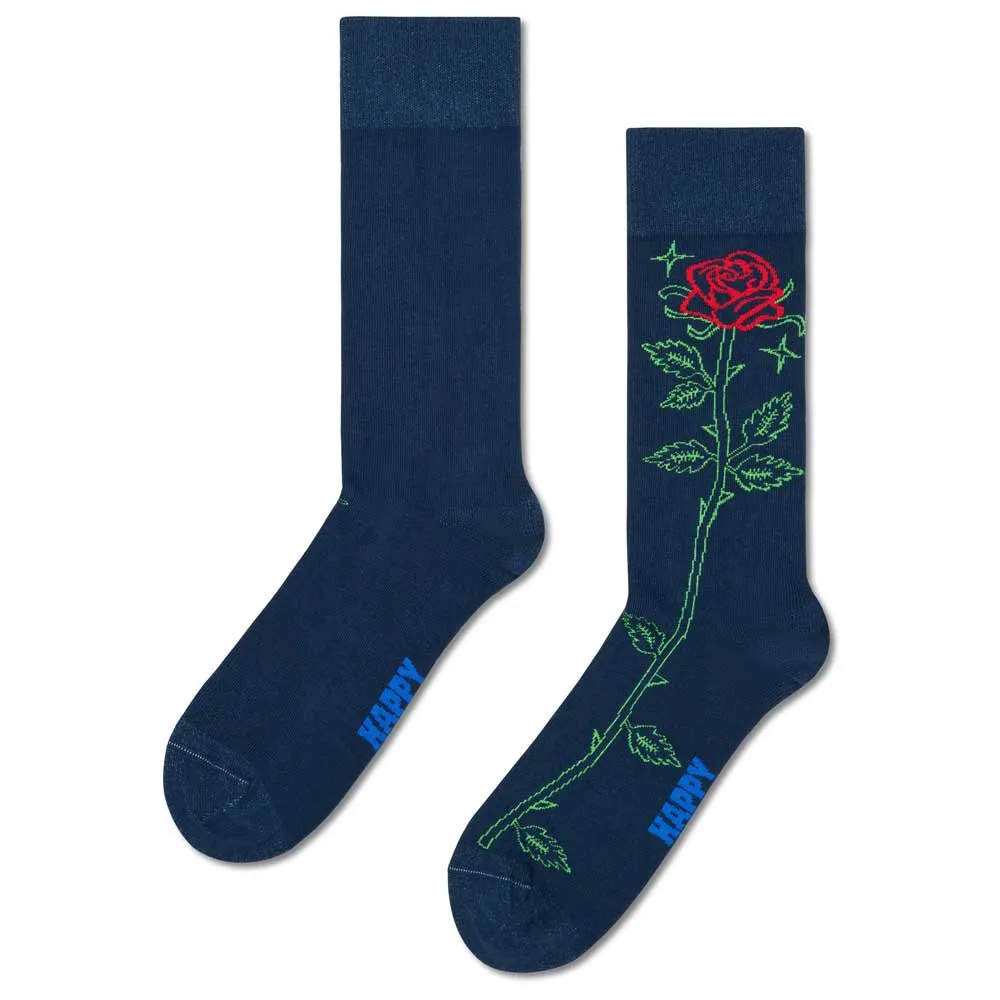 

Носки Happy Rose natural dye crew, синий