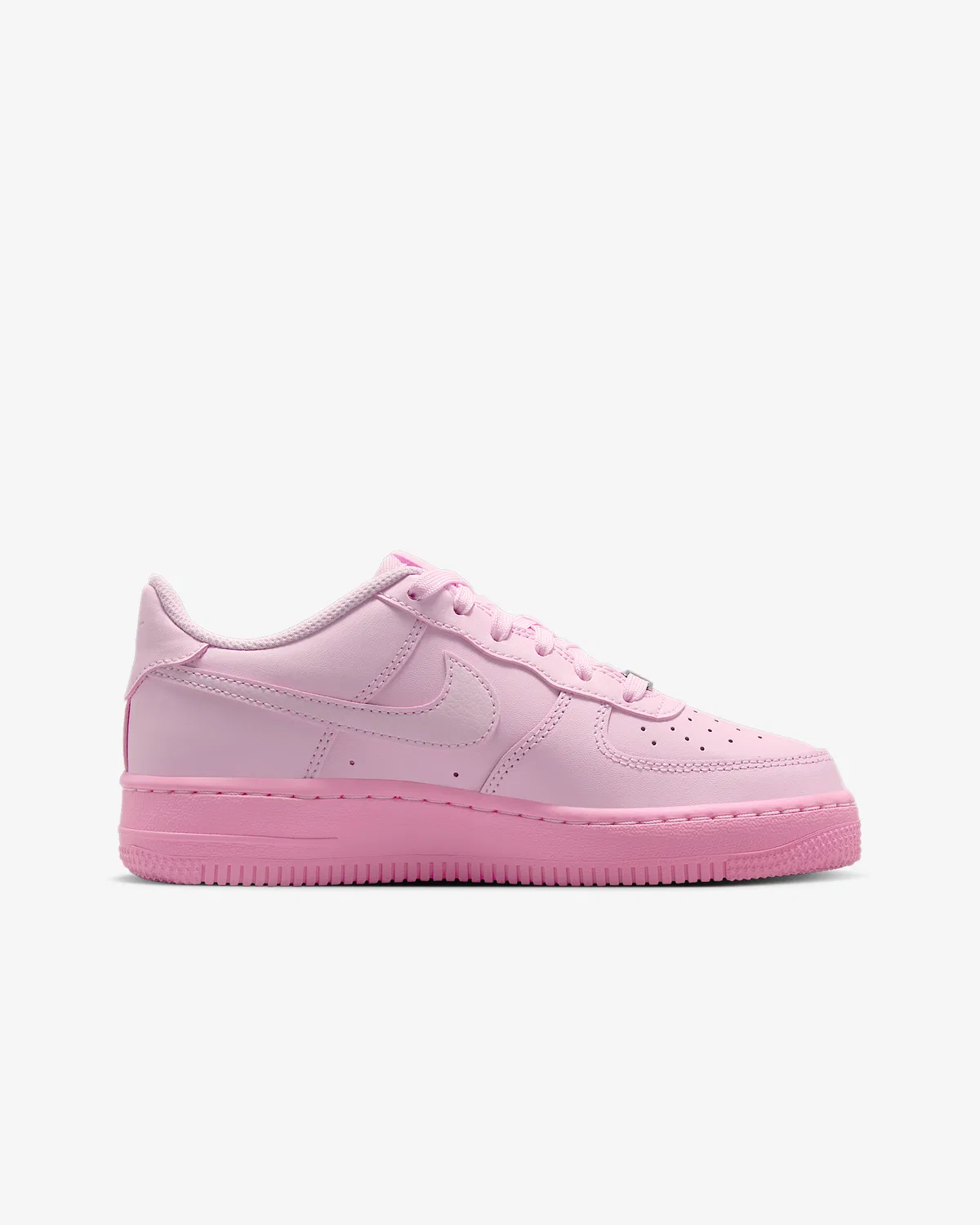 Детские кроссовки Nike Air Force 1, Pink Foam/Pink Rise/Pink Foam — фото 3