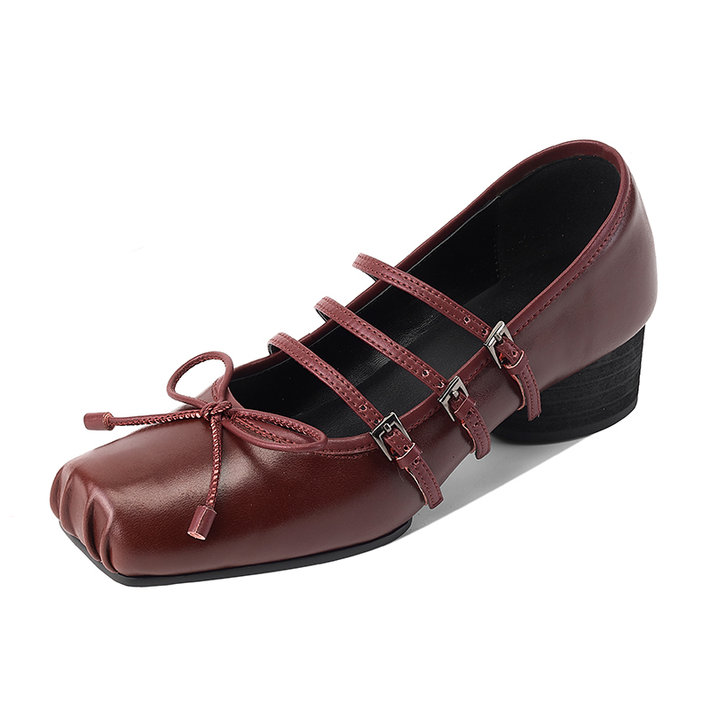 

Туфли Bai Shiting Mary Jane Shoes Women's, черный