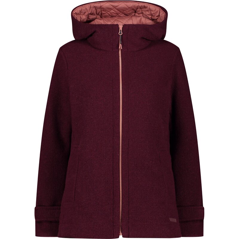 

Толстовка с капюшоном женская куртка с фиксированным капюшоном Cmp, цвет burgundy