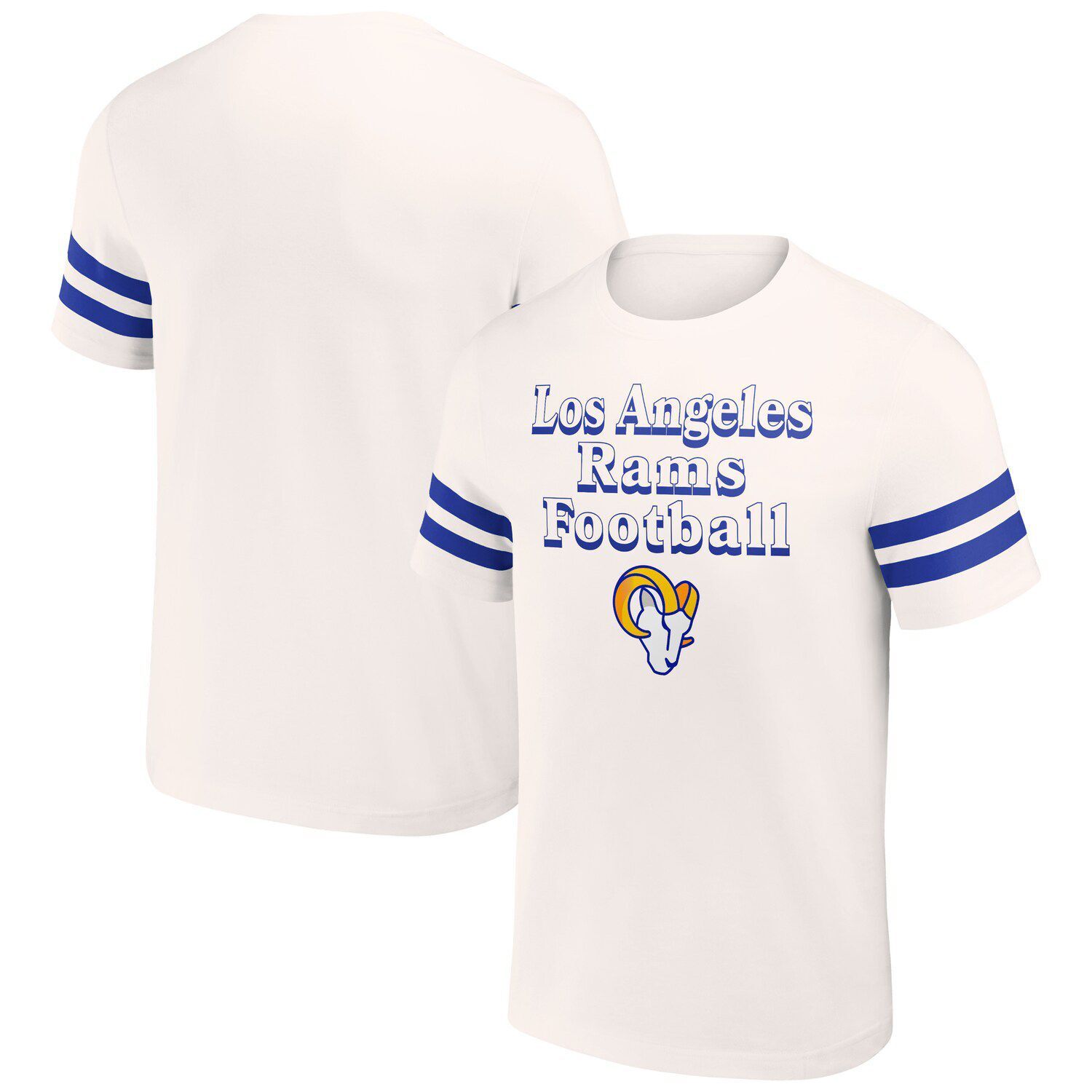 

Мужская винтажная футболка NFL x Darius Rucker Collection от Fanatics Cream Los Angeles Rams