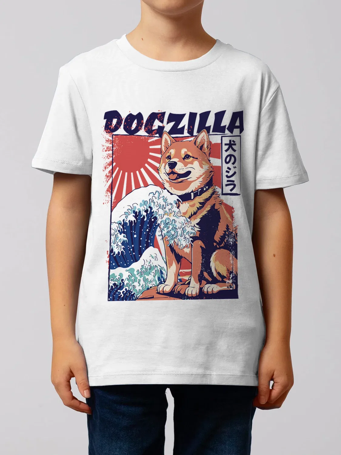 Футболка Dogzilla, Wat? Apparel, белый