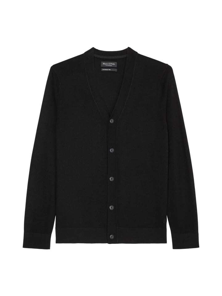 

Кардиган Marc O'Polo Strickjacke regular, черный