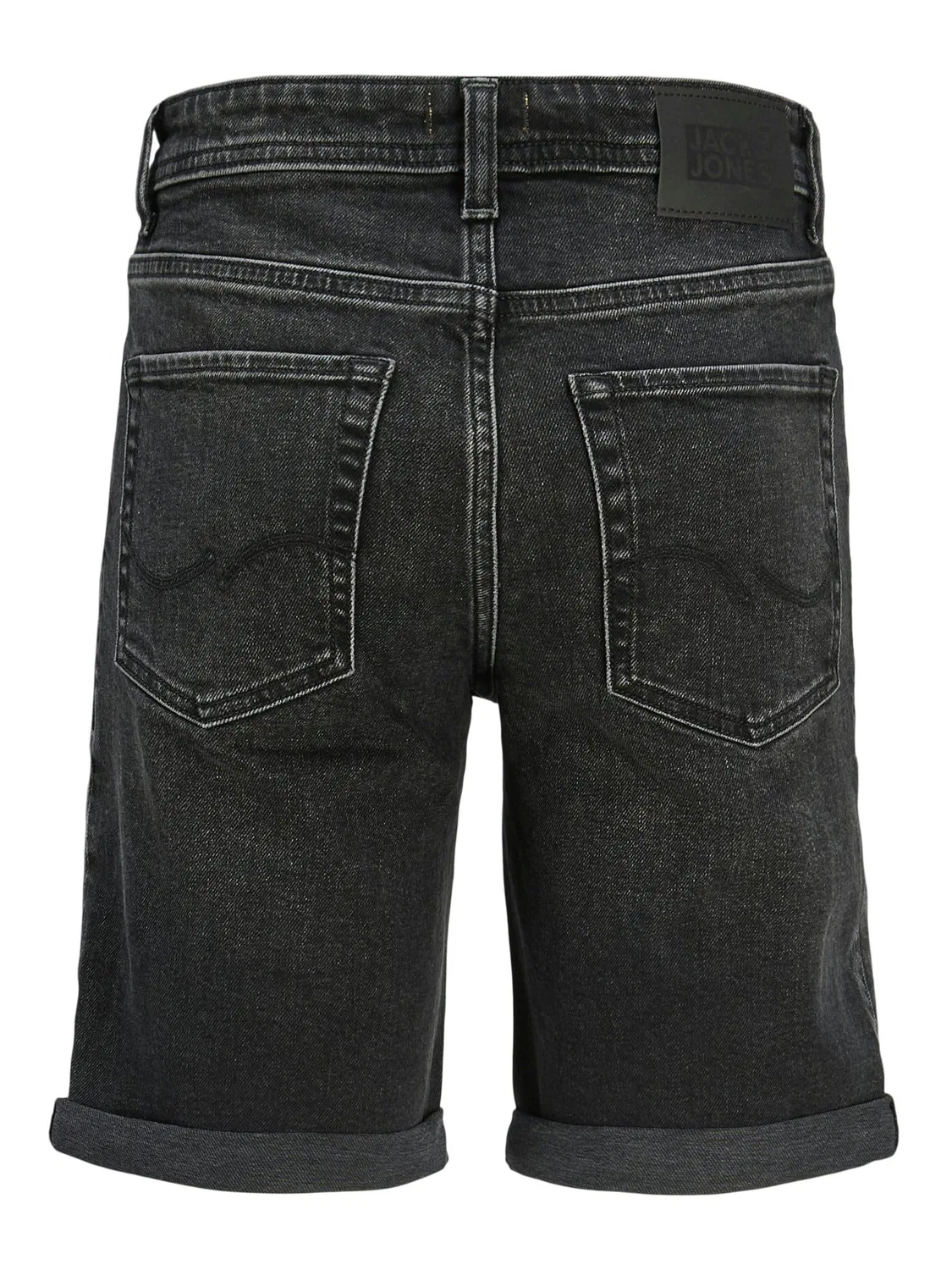 Шорты джинсовые regular fit, JACK & JONES Junior, black denim — фото 2