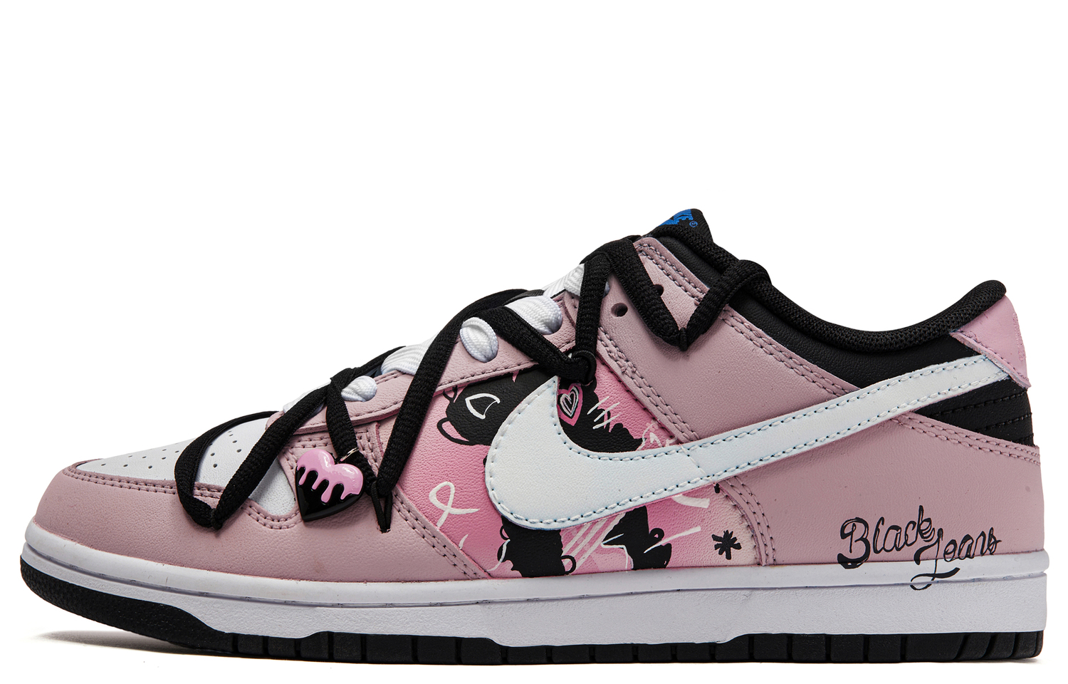 

Кроссовки Nike Dunk Skateboarding Shoes Men Low-top Pink/white, цвет Peach