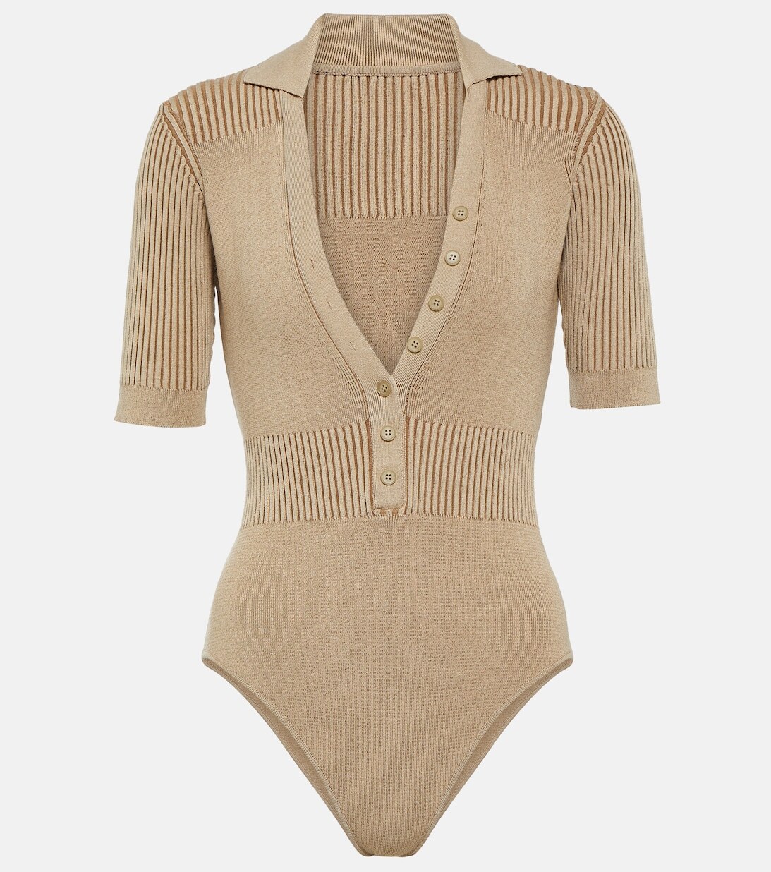 

Боди Le Body Yauco JACQUEMUS, бежевый