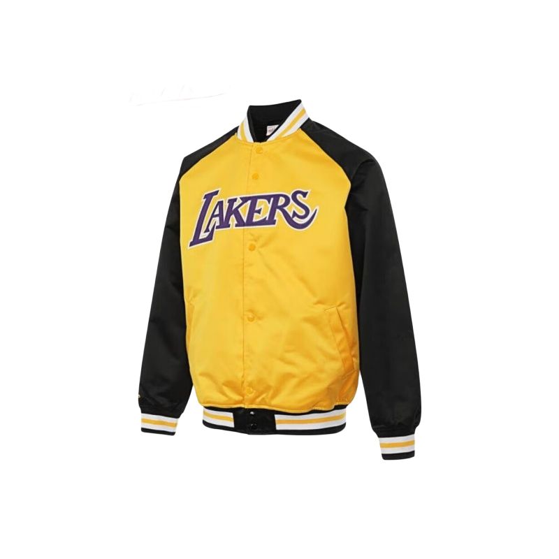 

Mitchell Ness Куртка Mitchell & Ness x NBA Los Angeles Lakers мужская желтая, Yellow