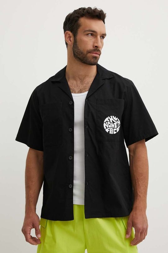 

Хлопчатобумажная рубашка The North Face, черный