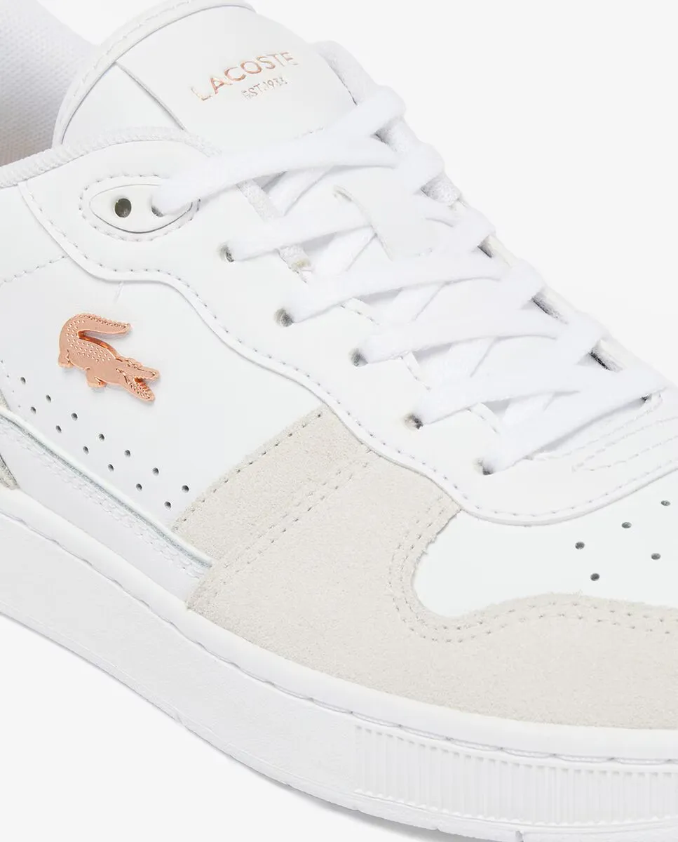 Женские кроссовки T-Clip Set белого цвета Lacoste, белый — фото 4