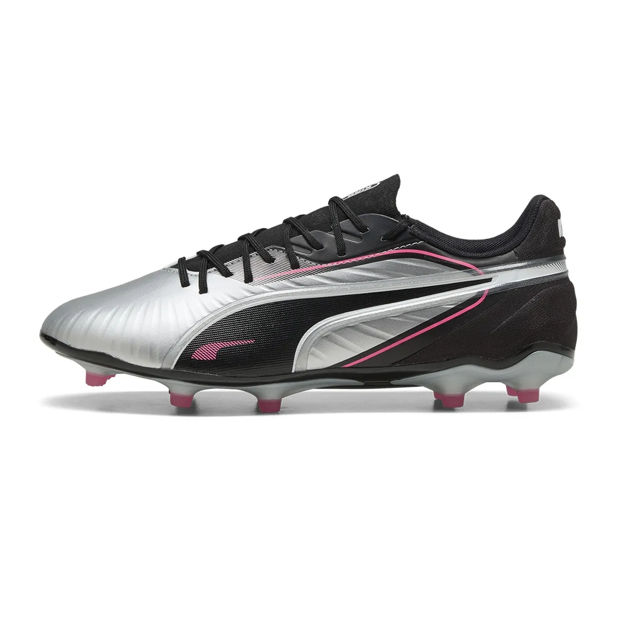 Мужские футбольные бутсы KING MATCH FG/AG Jr Puma, серый — фото 4