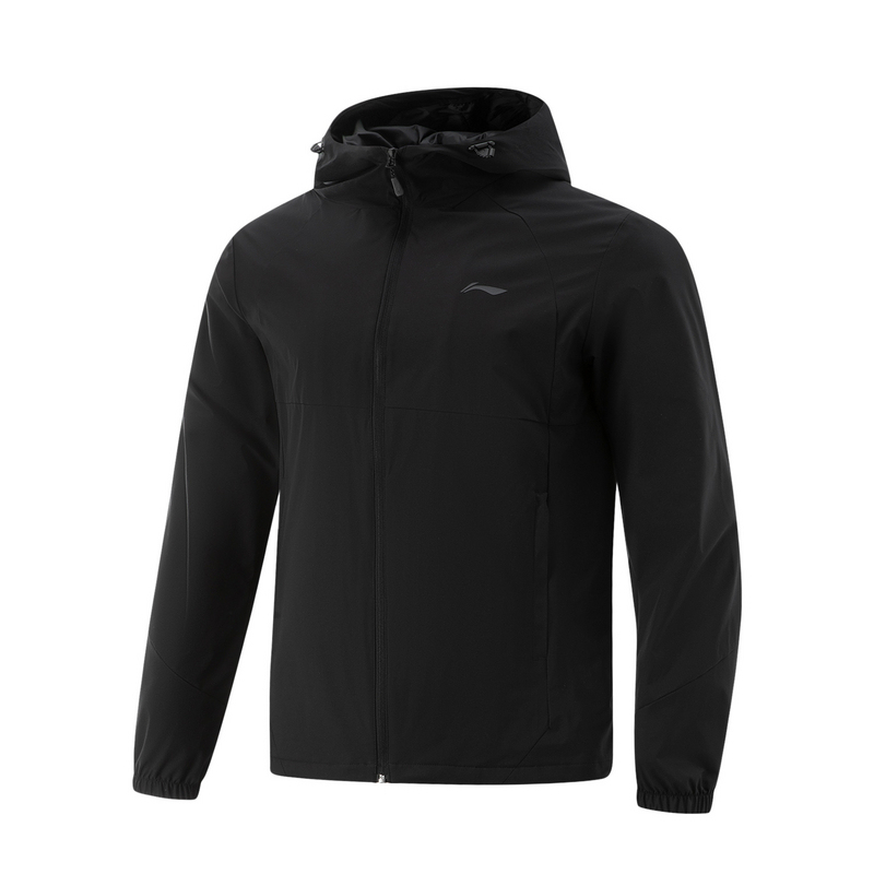 

LINING Фитнес куртка тренч черный мужской, Black