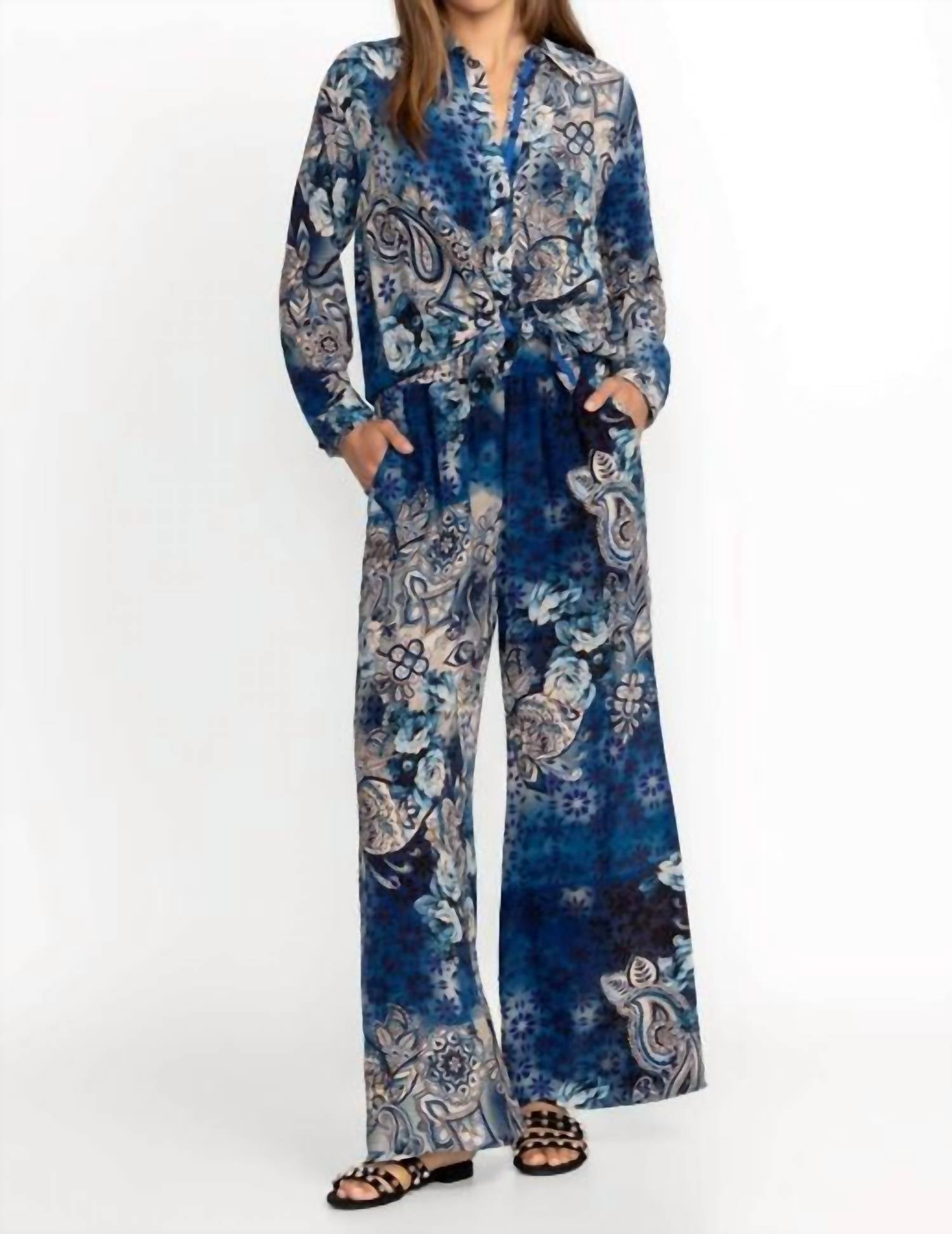 

Брюки с присборенной талией Isobel Johnny Was, Isobel