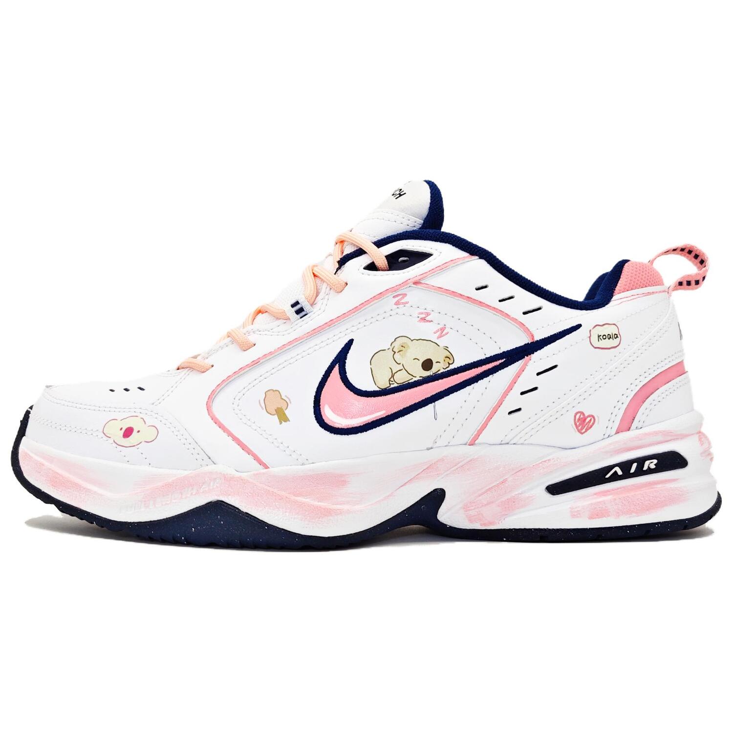 

Массивные кроссовки Nike Air Monarch 4 унисекс, White/Pink