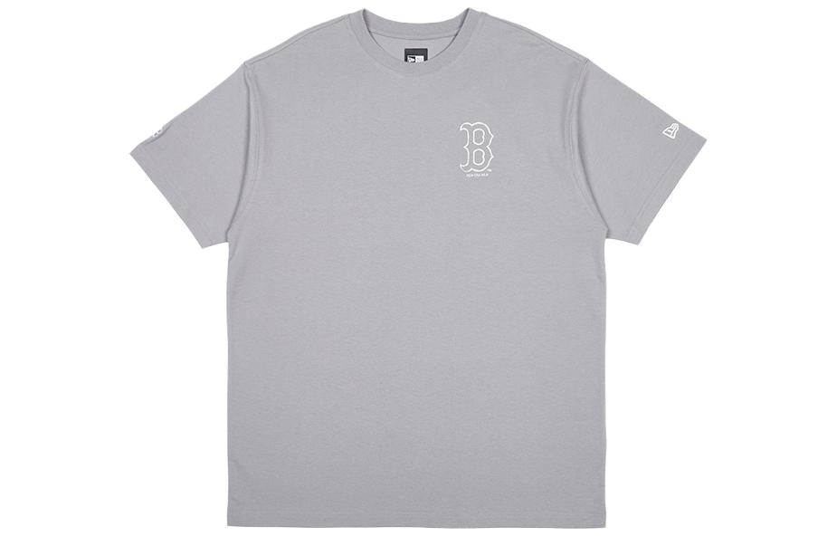 

Футболка мужская серая New Era, серый