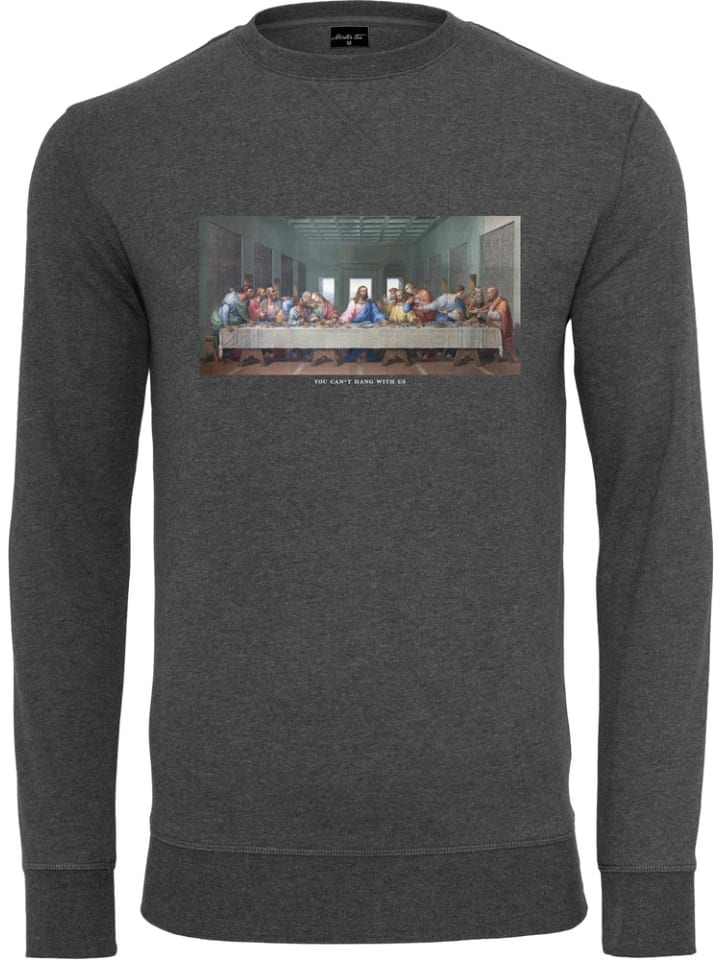 

Пуловер Can't Hang With Us Crewneck Mister Tee, серый