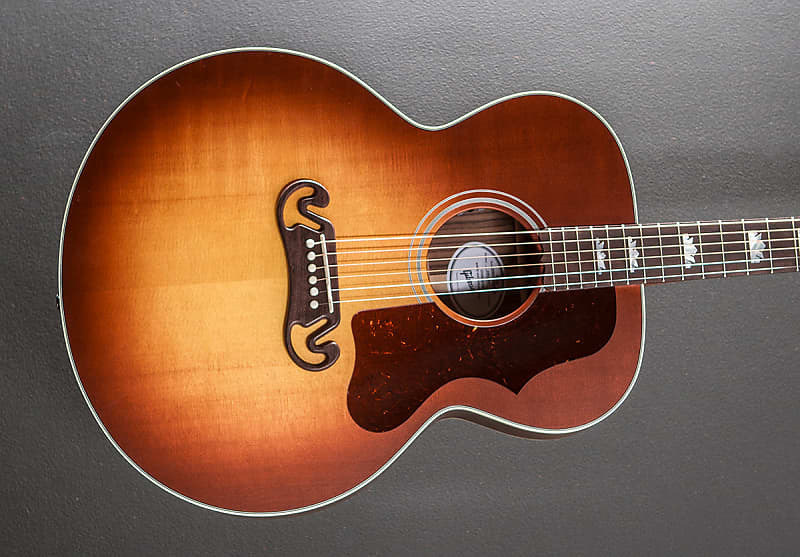 

Акустическая гитара Gibson SJ-200 Studio Rosewood - Satin Rosewood Burst