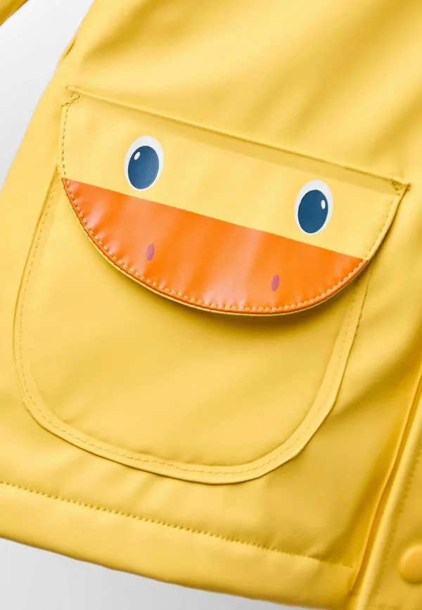 Водонепроницаемая куртка стандартного кроя Jojo Maman Bébé, Yellow — фото 2