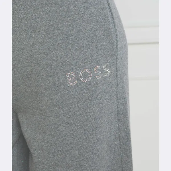 Спортивные брюки свободного кроя c_elasie Boss, серый — фото 4