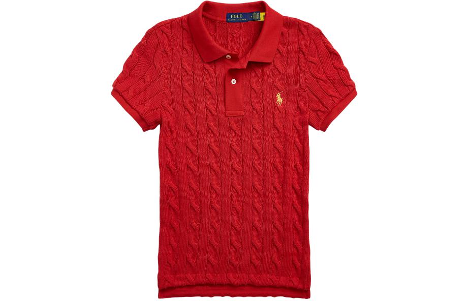

Polo Ralph Lauren SS24 Футболка поло женская красная