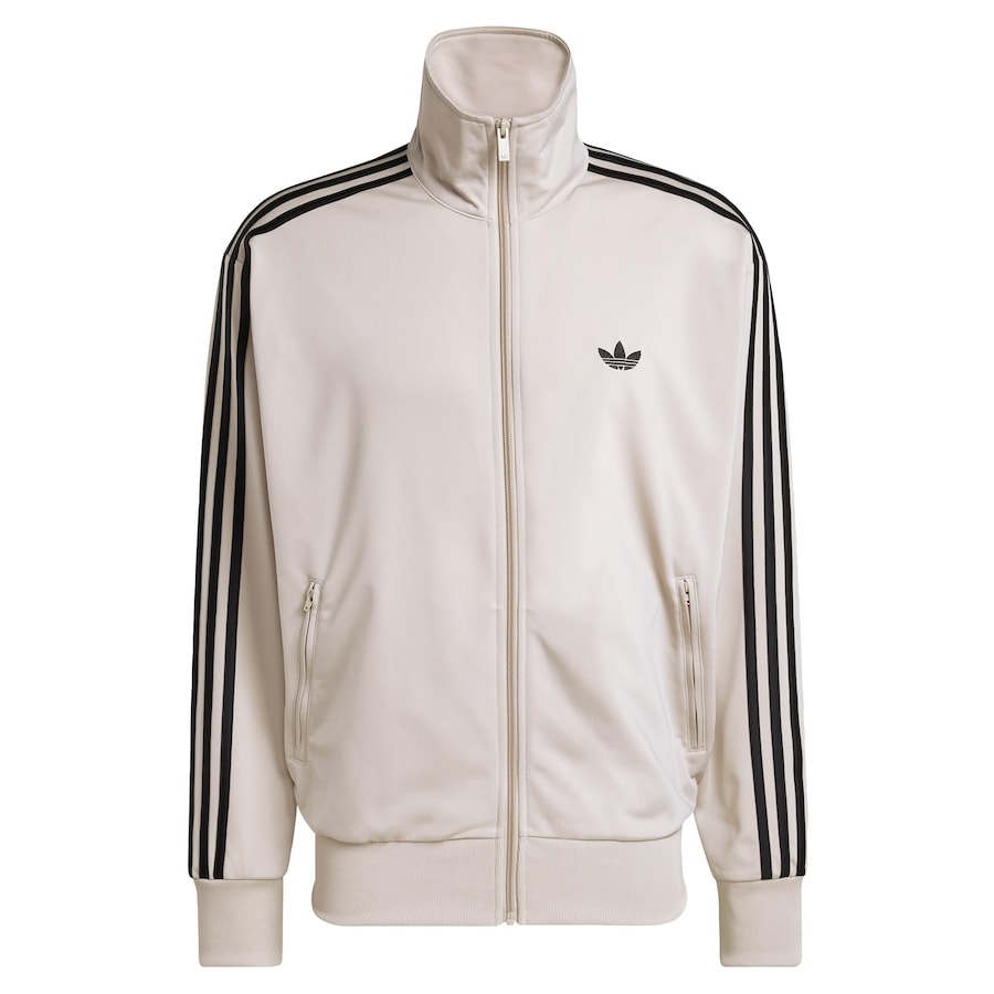 

Толстовка с капюшоном на молнии ADIDAS ORIGINALS Firebird, светло-бежевый