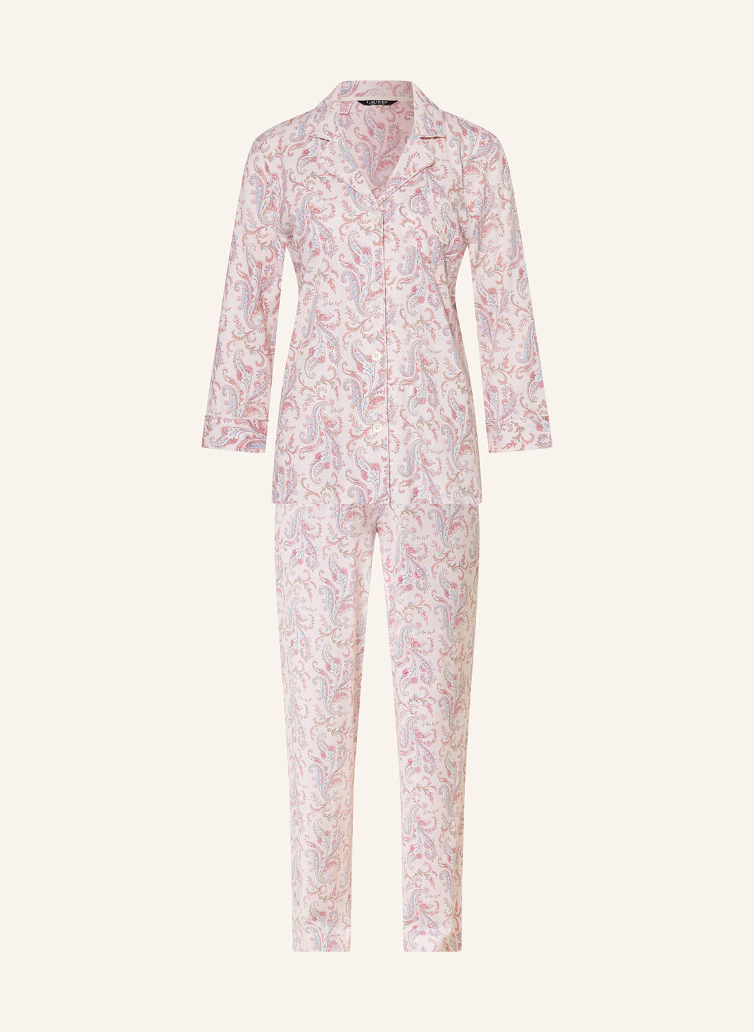 

Пижамы Lauren Ralph Lauren, розовый