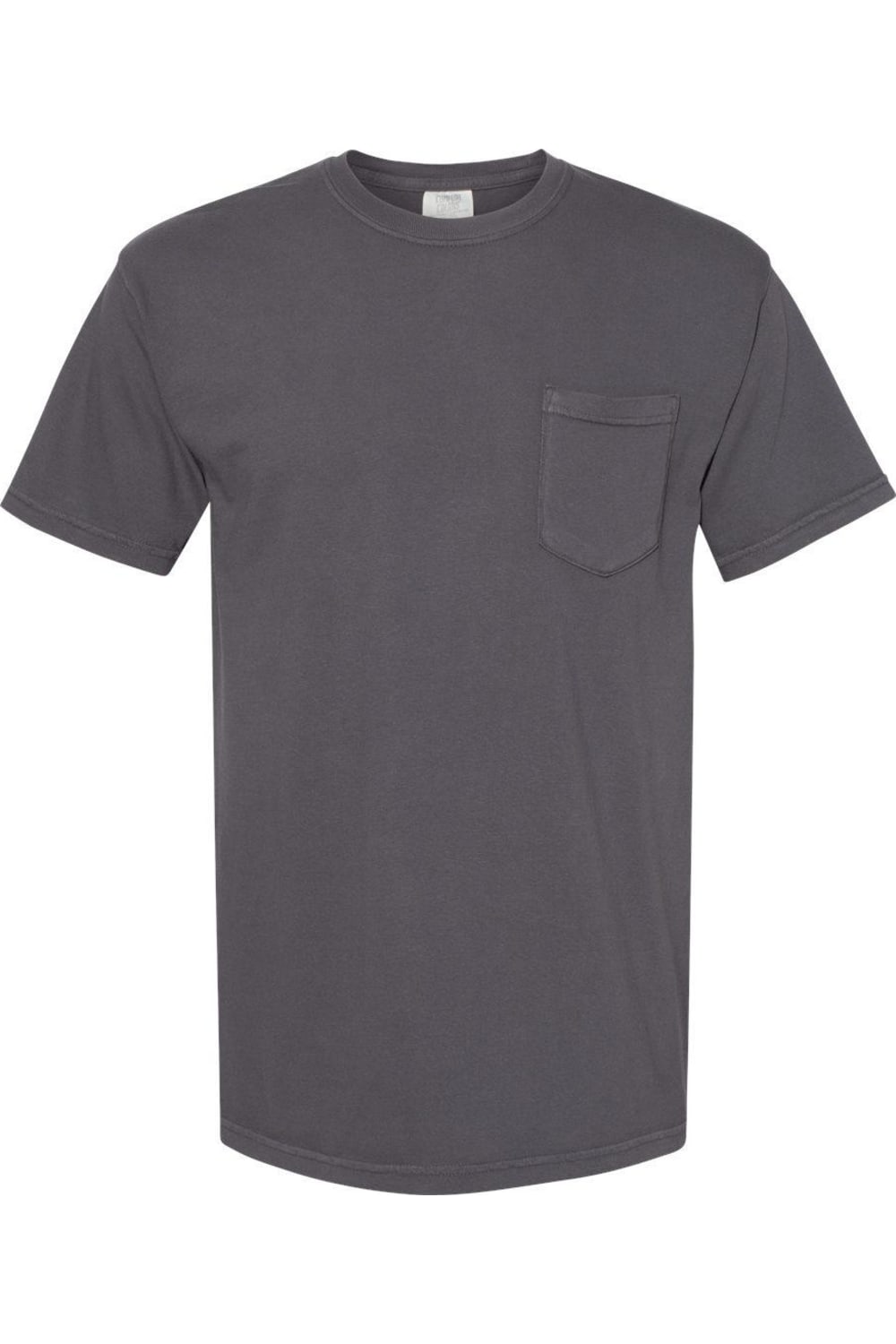 

Футболка Comfort Colors Garment-Dyed Heavyweight Pocket, цвет graphite