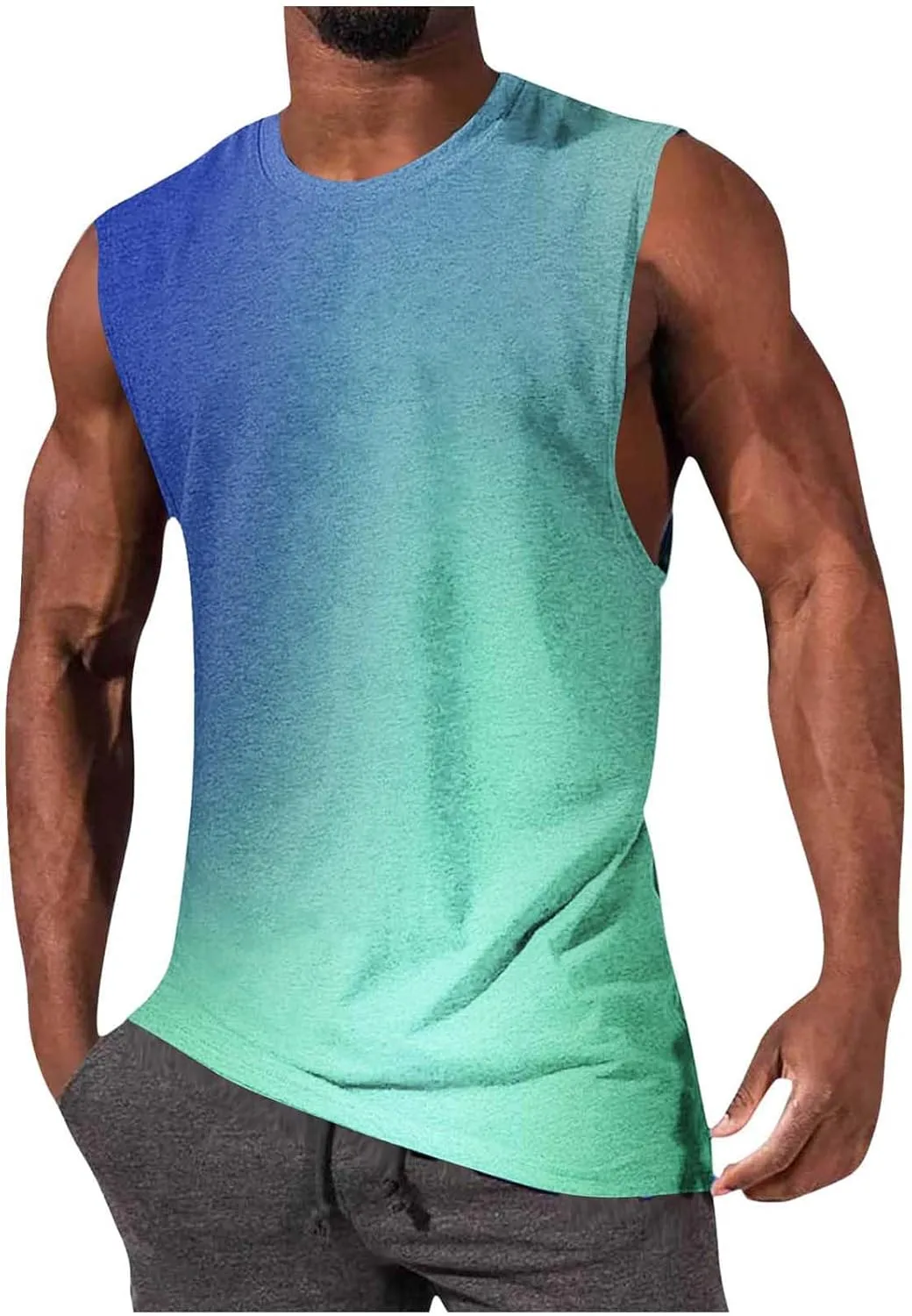 

Мужская майка для тренировок Sleeveless Tee Muscle Gym Gradient