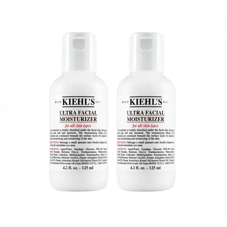 Kiehl's Увлажняющий лосьон для женщин, 125ml*2