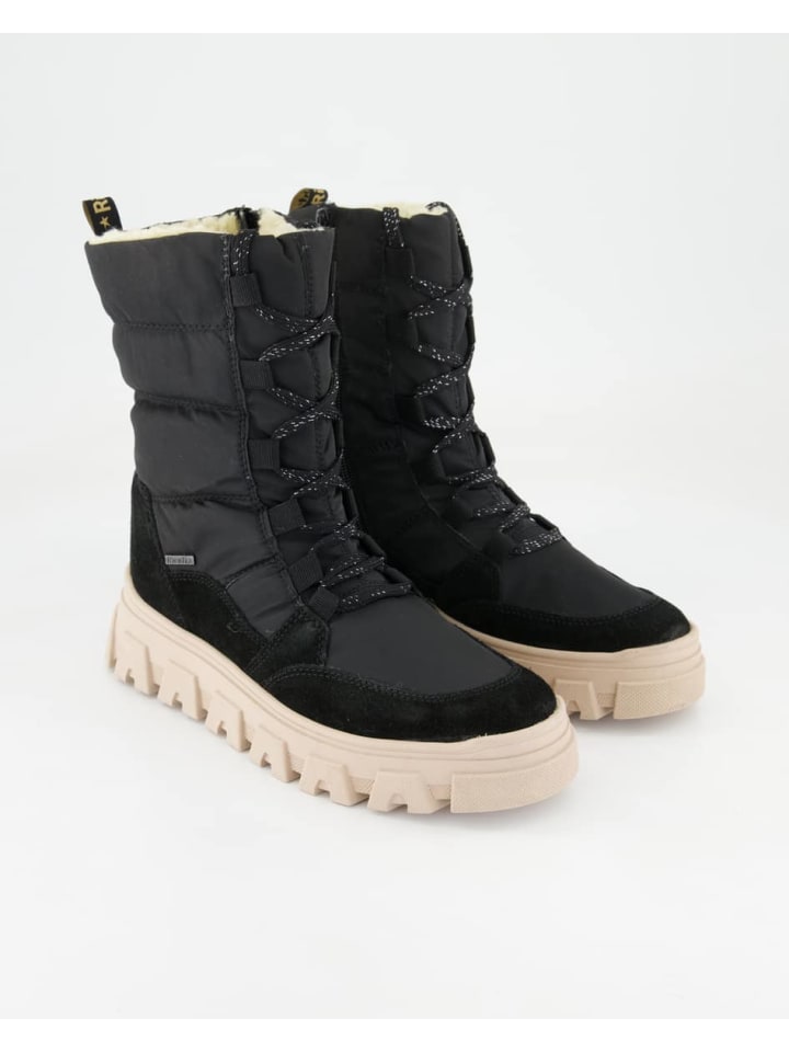 

Сапоги Richter Shoes Schnürstiefel, черный