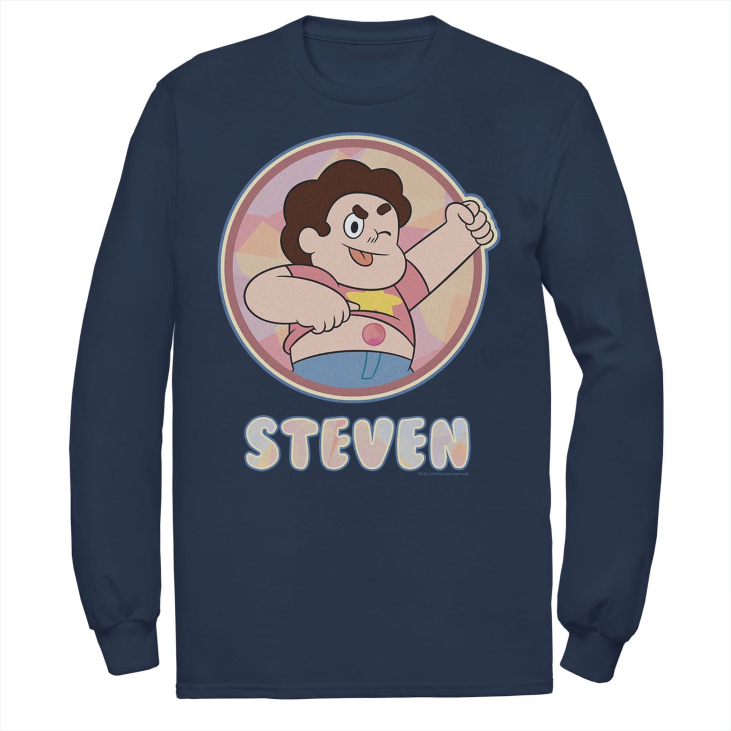 

Мужская футболка с изображением пупка и пупка Cartoon Network Steven Universe Licensed Character