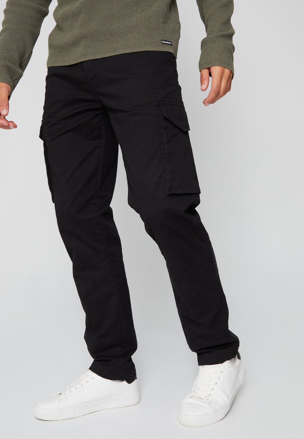 

Брюки карго BATTLE DRILL Threadbare, черный