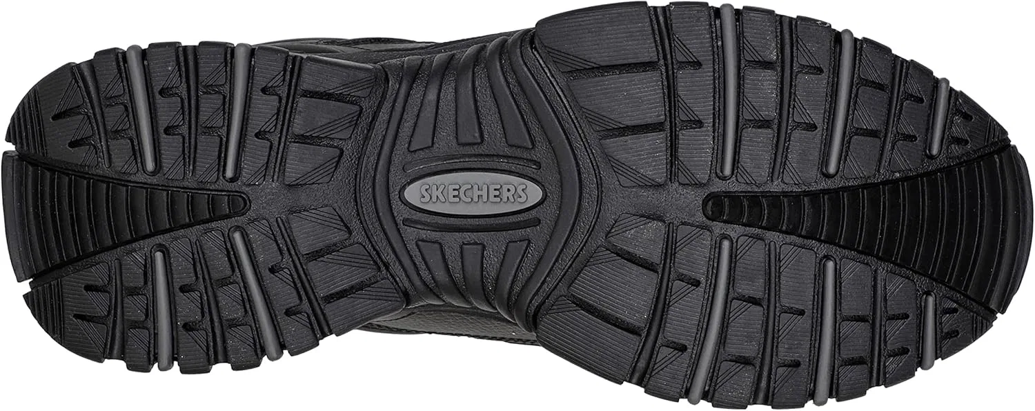 Мужские кроссовки Skechers Energy - After Burn на шнуровке, Black Grey — фото 3