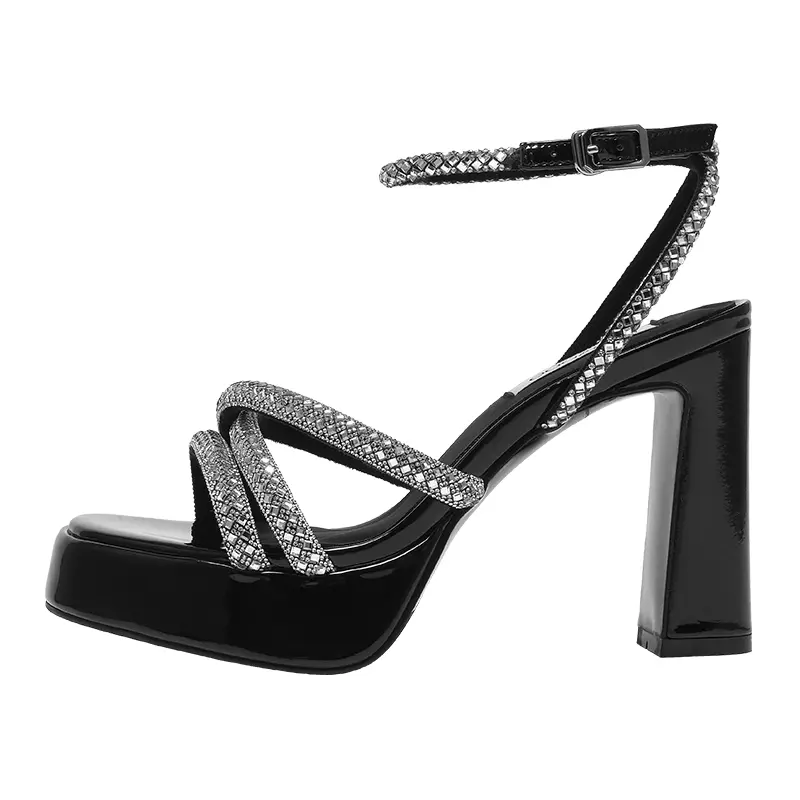 SHOESZOOO Женские сандалии с одним ремешком Hepburn Black