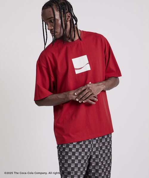 

Футболка с принтом Coca-Cola 70-х годов, DRD Saturdays NYC, красный