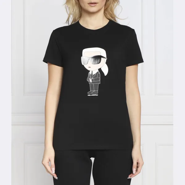 

Футболка стандартного кроя Ikonik 2.0 Karl Lagerfeld, черный