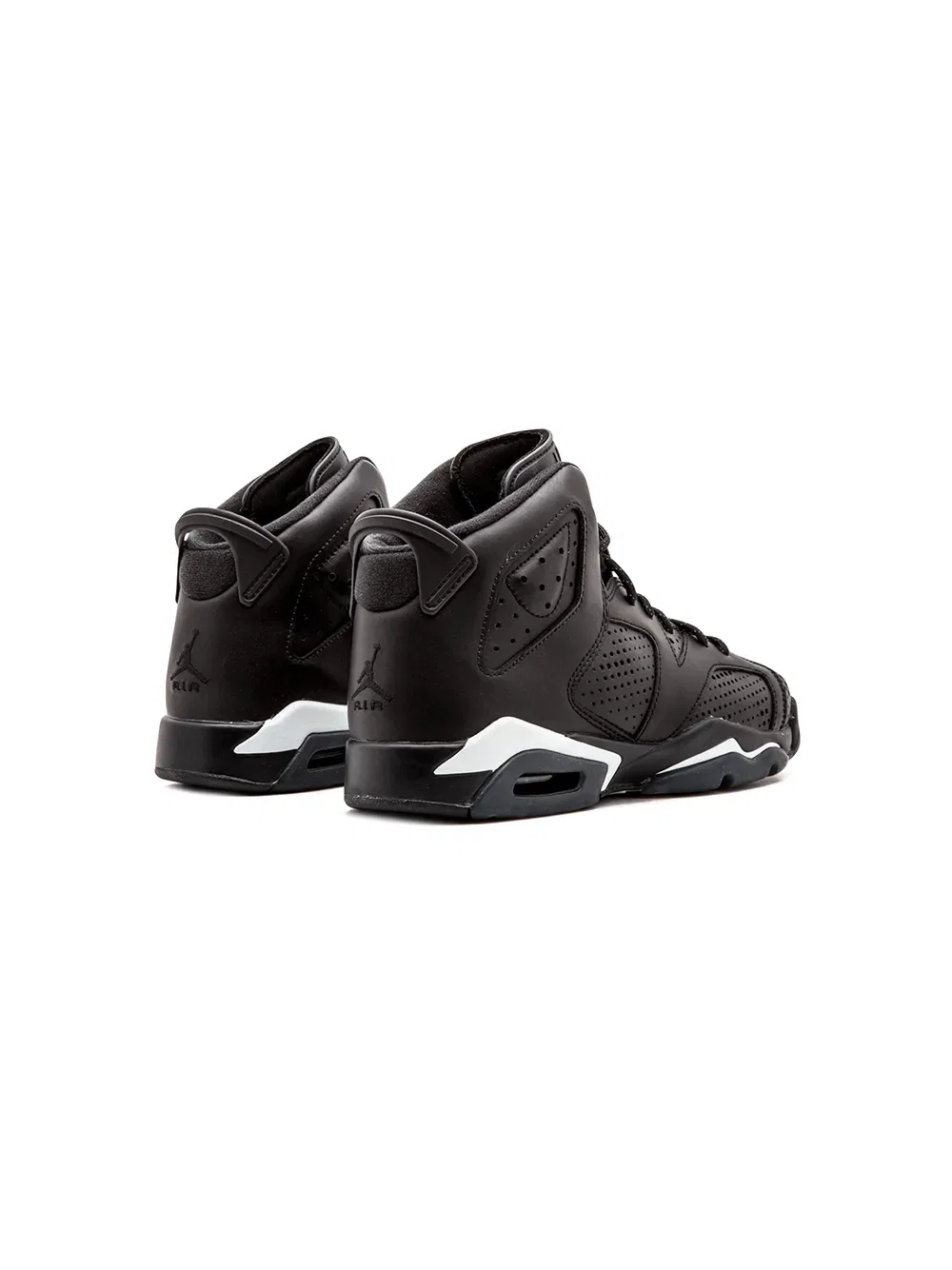 Кроссовки Air Jordan 6 Retro "Black Cat" Jordan Kids, черный — фото 3