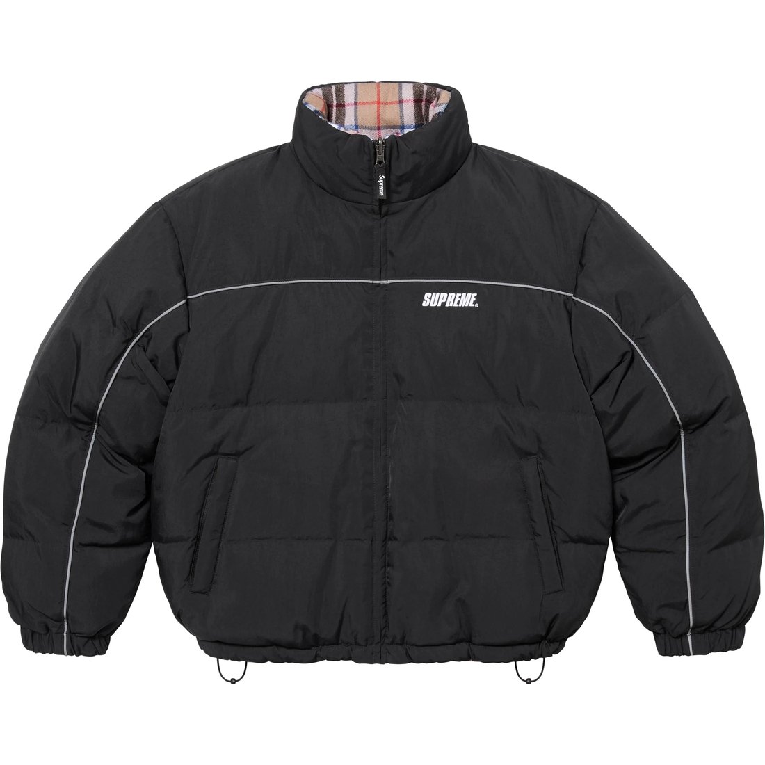 

Supreme Реверсивная пуховая куртка, Black