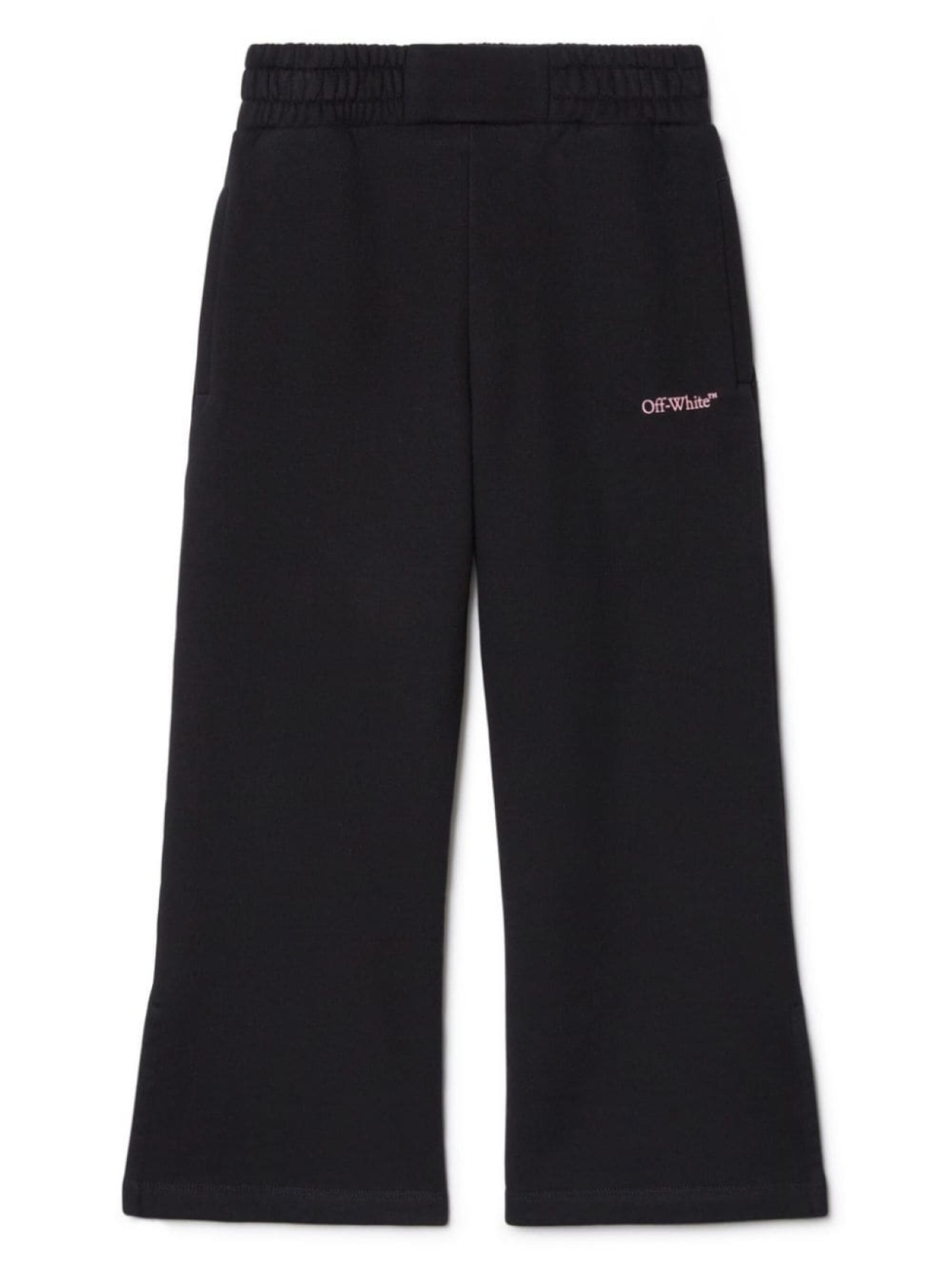 

Off-White Kids спортивные брюки Bookish из хлопка, черный