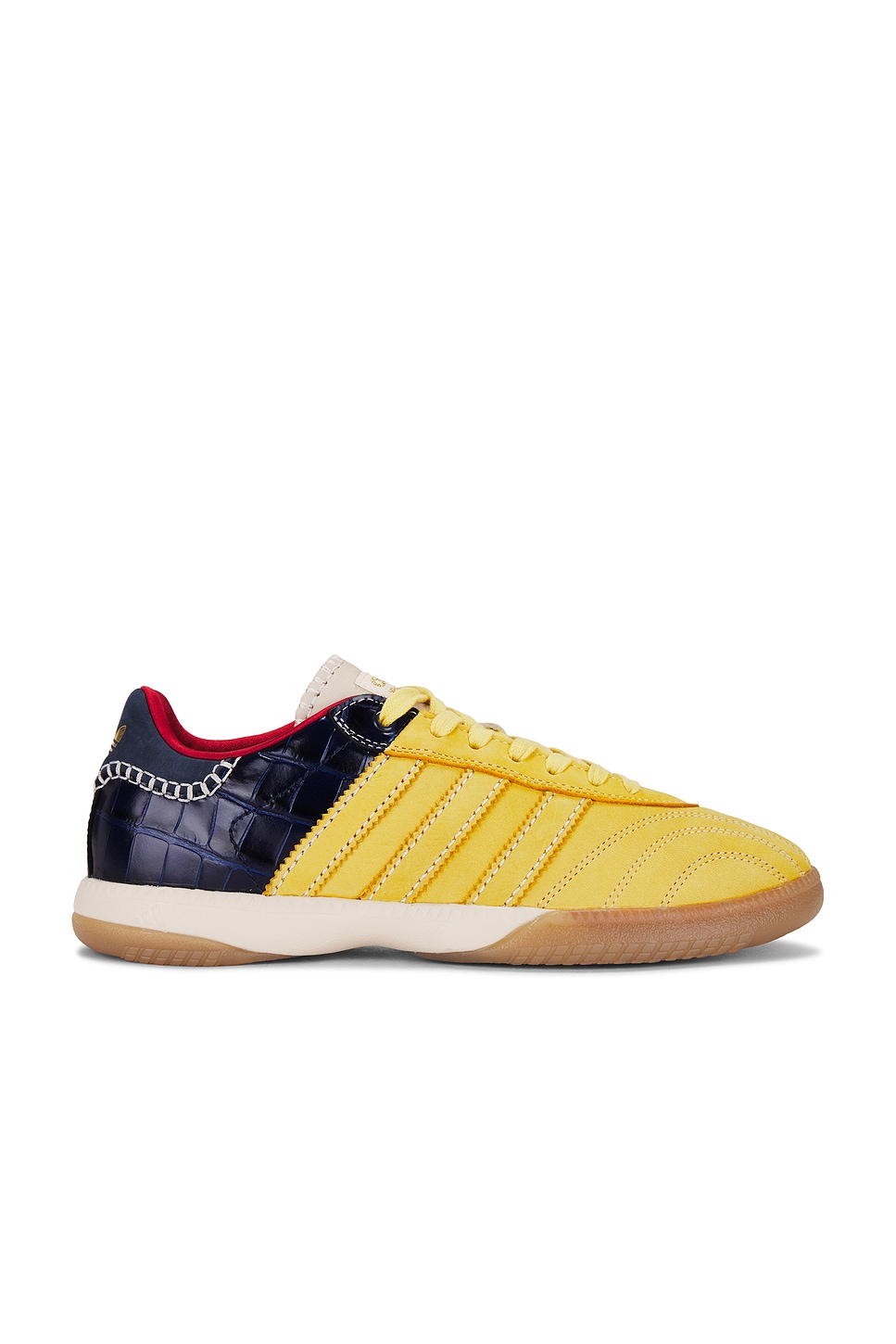 Замшевые кроссовки Samba Mn adidas by Wales Bonner, цвет St Fade Gold & Collegiate Navy