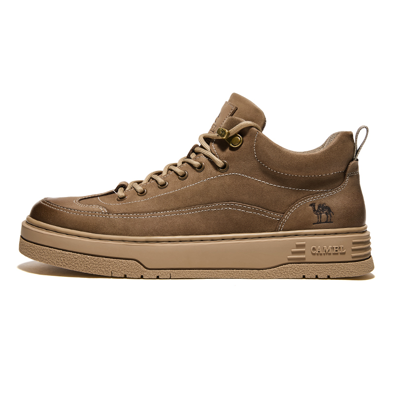 

CAMEL Высокие скейтерские кроссовки мужские хаки, цвет Khaki