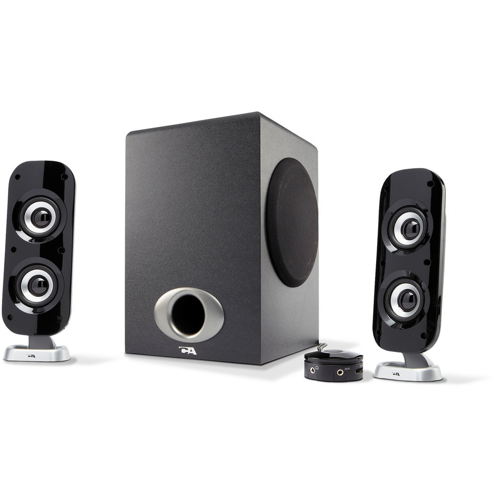 

Cyber Acoustics CA-3810 2.1-канальная активная акустическая система с пультом управления