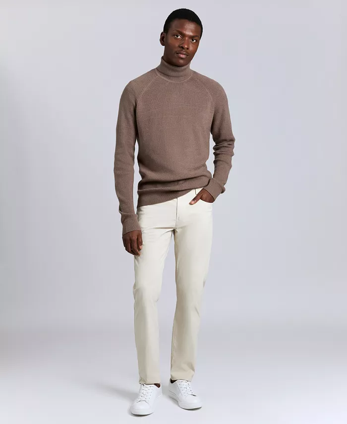 

Мужской свитер с отложным воротником Kenneth Cole, коричневый