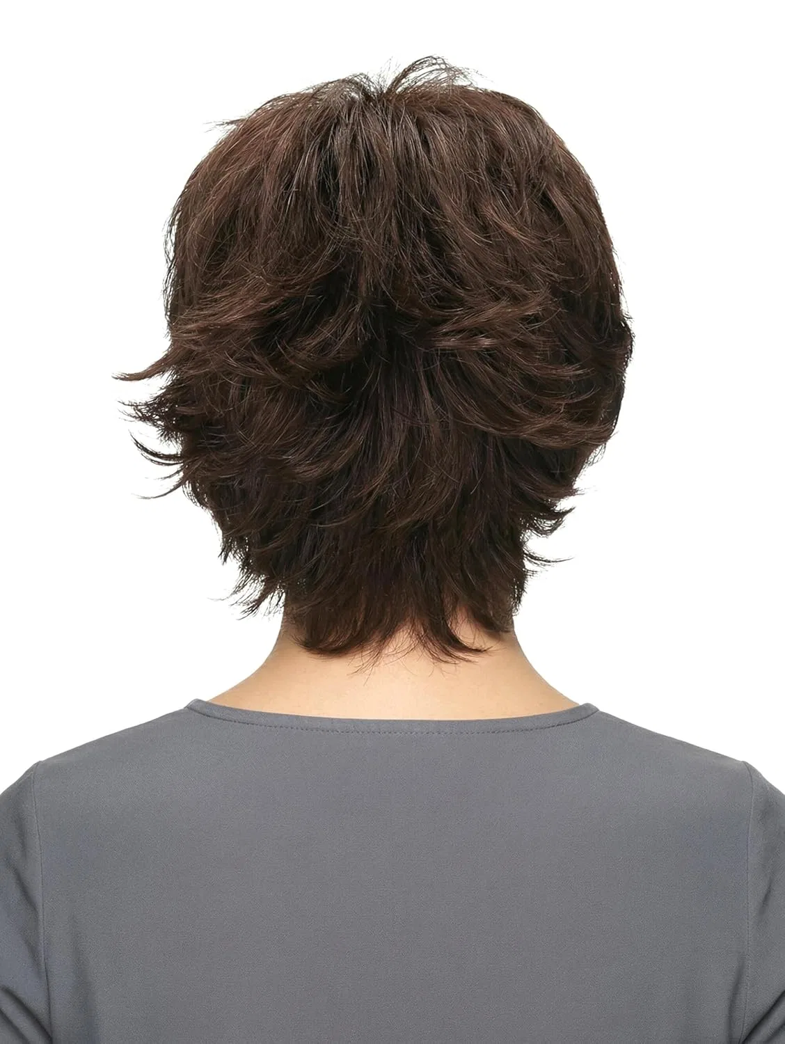 Женский парик из синтетических волос Lofty «Luka» Lofty, Dark / Medium Brown — фото 4