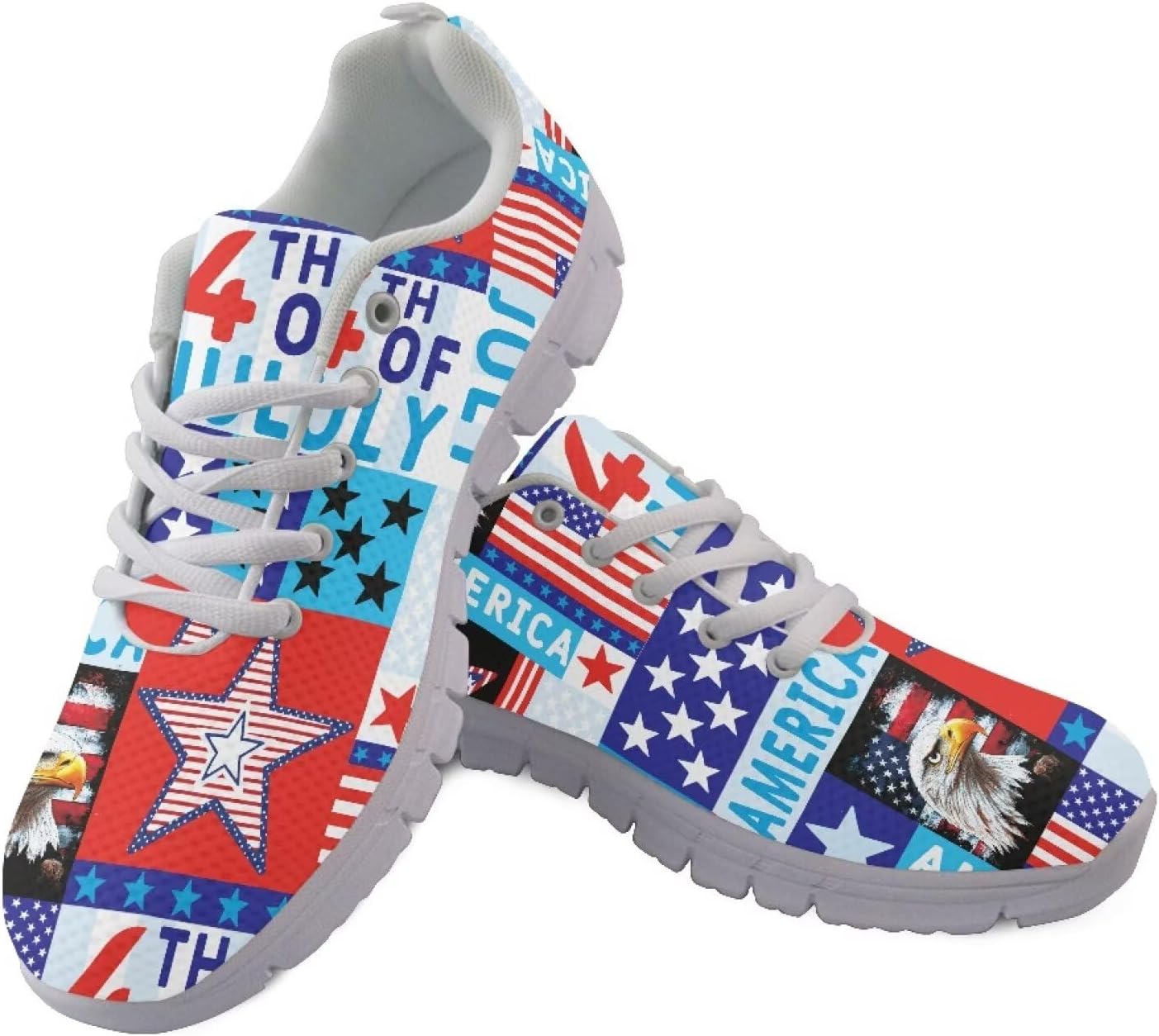 

Мужские кроссовки GIFTPUZZ с шнуровкой для занятий спортом, беговые, с высокой подошвой, дышащие, легкие, для тренажерного зала и тенниса, белый/красный/синий