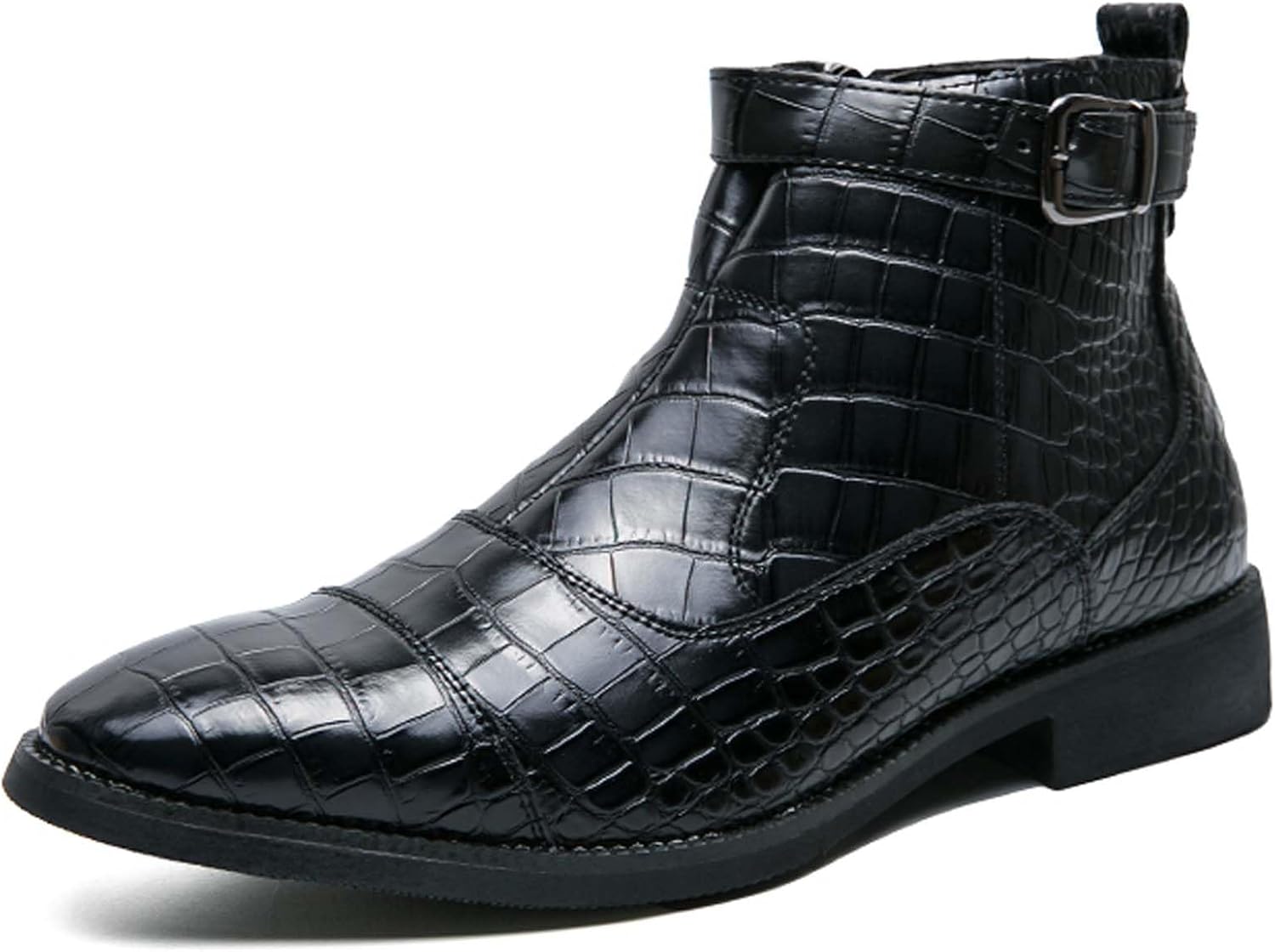 

Мужские ботинки челси с заостренным носком в ретро стиле Generic, черный