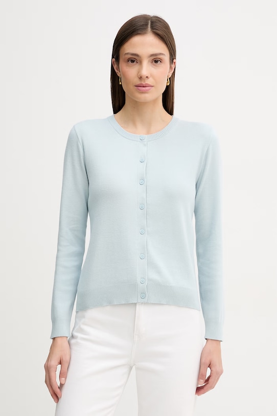 

Хлопковый кардиган United Colors of Benetton, синий