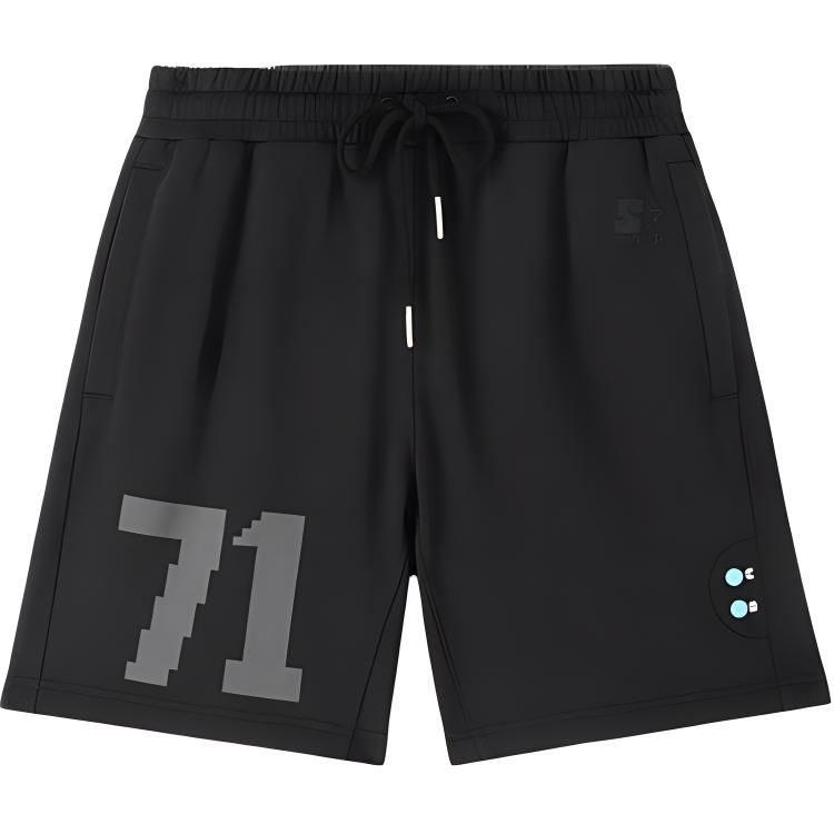 

Повседневные шорты, унисекс, средней высоты Starter, черный