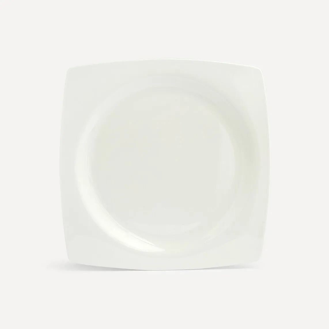 

Тарелка Bone China Essential полуквадратная обеденная El Corte Inglés, белый