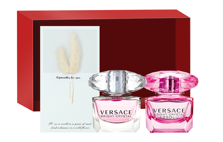 Набор пробников туалетной воды Crystal Women's Eau De Toilette, два флакона VERSACE — фото 3