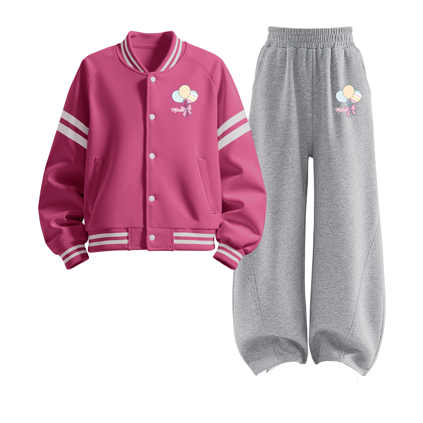 

Детская повседневная спортивная одежда Disney, серый